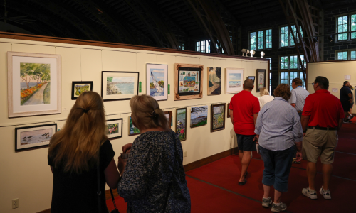 Art show banner