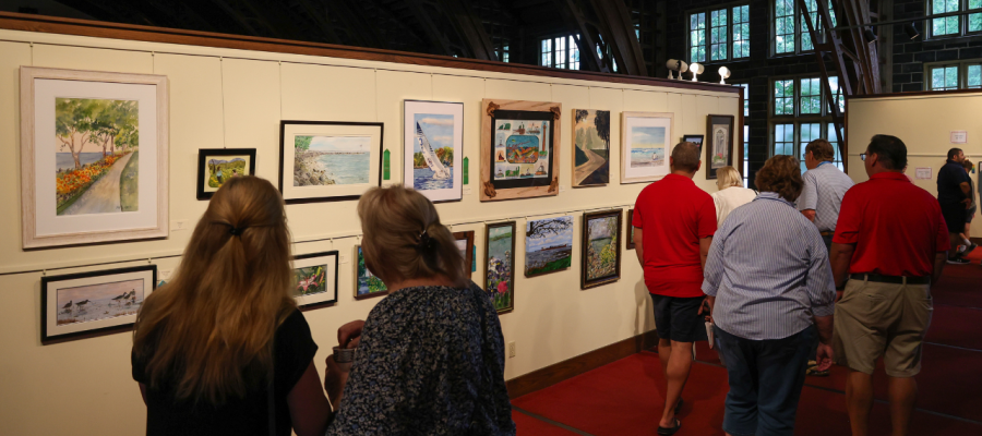 Art show banner