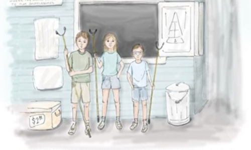 Secrets of the Shuffleboard Courts blog banner