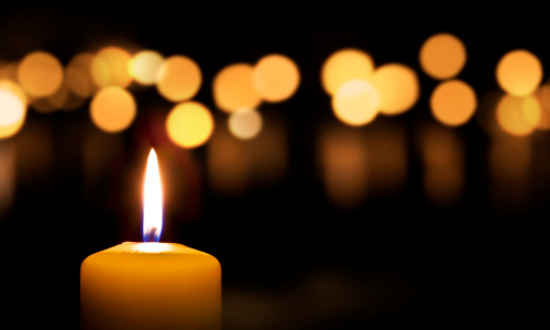 White Candle blog banner